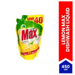 Lemon Max Dishwash Liquid - 450ml