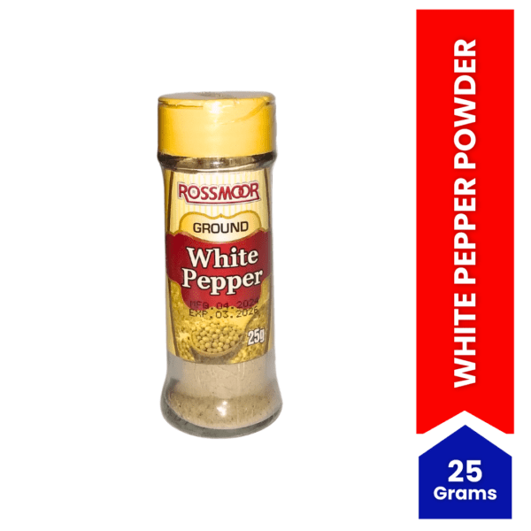 White Pepper Powder (Rossmoor) 25g