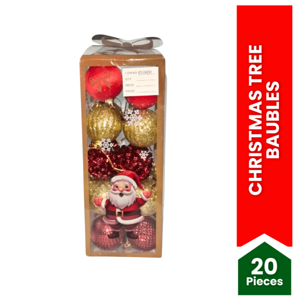 Christmas Tree Baubles (Pack of 20)