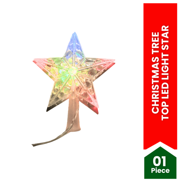 Christmas Tree Top LED Light Star