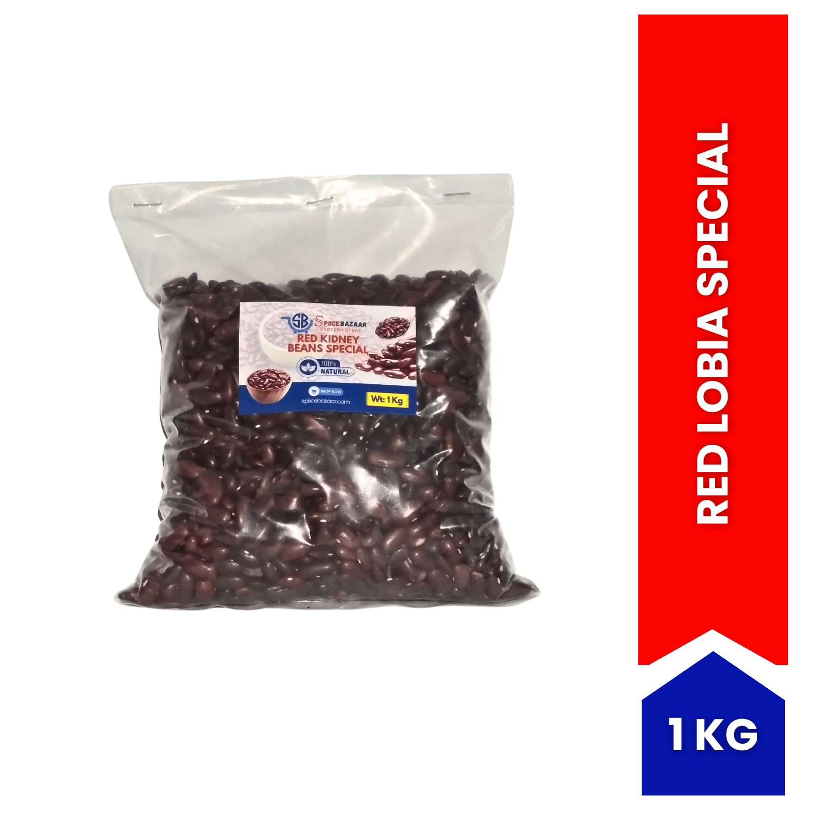 Red Kidney Beans - Lal Lobia 500g - Spiice Bazaar