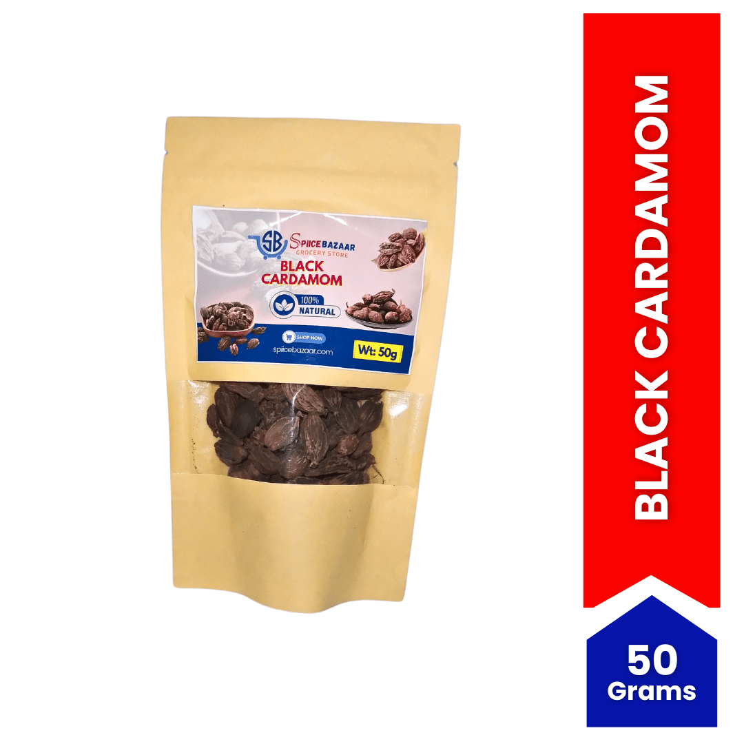 Black Cardamom (Bari Elaichi) - Spiice Bazaar