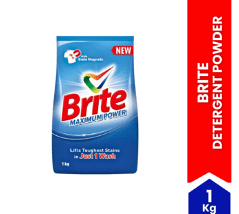 Brite Detergent Powder 1 Kg – Spiice Bazaar