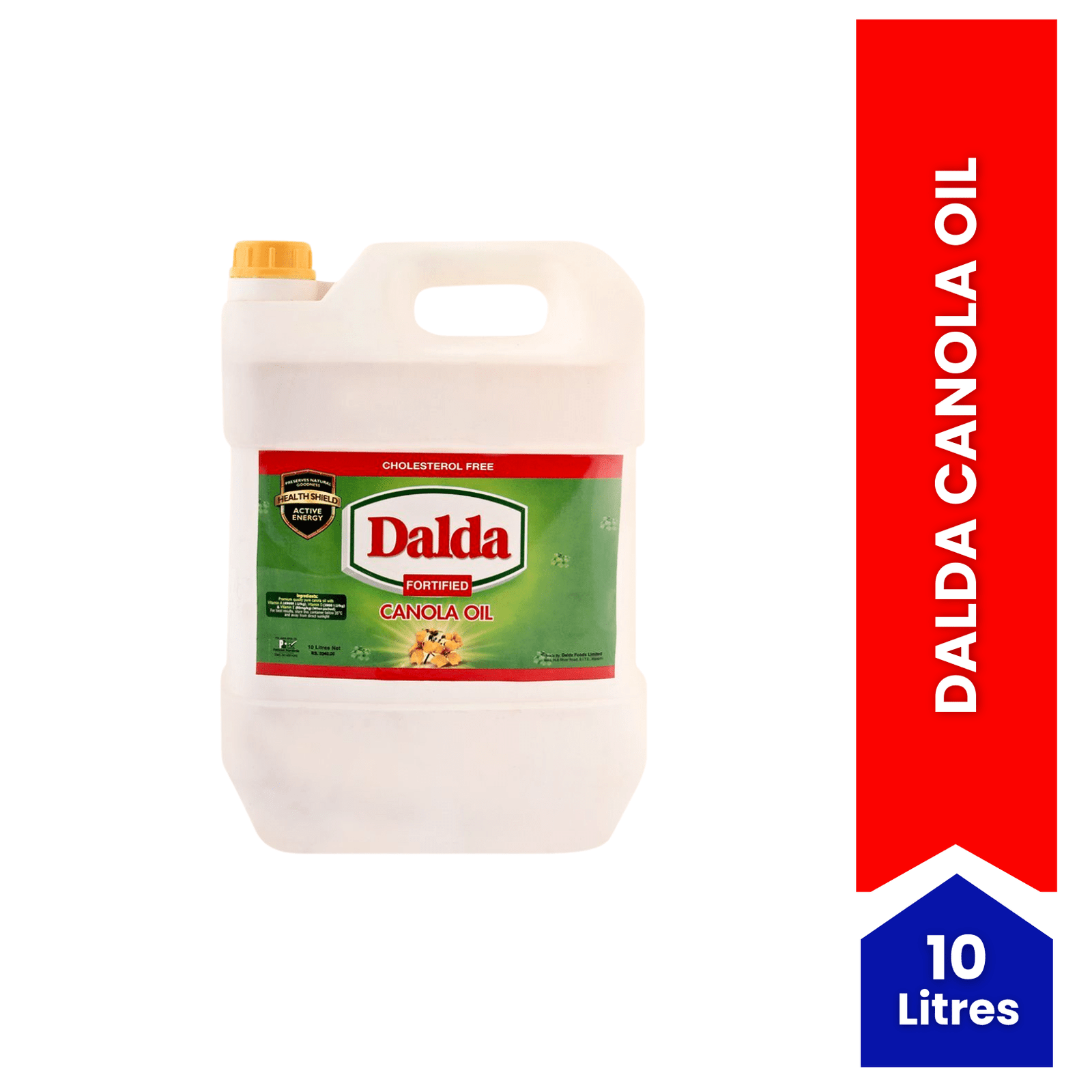 Dalda Fortified Canola Oil Bottle 10 Ltrs - Spiice Bazaar