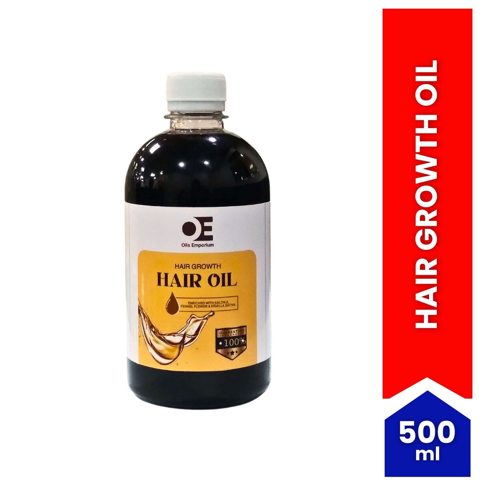 Hair Growth Oil (Oils Emporium) 500ml – Spiice Bazaar