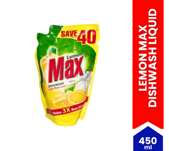 Lemon Max Dishwash Liquid (450ml) – Spiice Bazaar