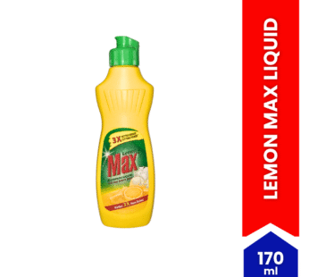 Lemon Max Dishwash Liquid 170ml – Spiice Bazaar